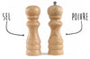 Set moulin à poivre et salière Livoo bois