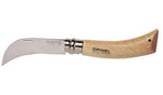 Couteau serpette Opinel n°8 lame inox 8cm manche en hêtre