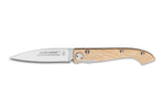Couteau pliant Compostelle Voie de Tours Claude Dozorme manche chêne 12,5cm