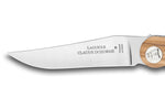 Couteau pliant Laguiole Claude Dozorme manche olivier 12cm