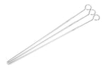 Set 3 pics à brochettes Westmark en acier inoxydable - 37 cm