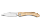 Couteau pliant Capucin Claude Dozorme manche olivier 12,5cm