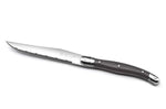 Couteau à steak Lou Laguiole Tradition gris lame inox 11cm