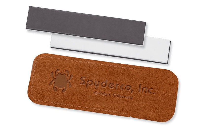 Pierre à aiguiser Spyderco Double Stuff 2 faces en céramique - Format de poche