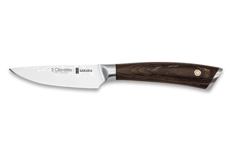 Couteau d'office 3 Claveles Sakura manche pakka 9cm