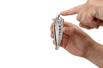 Couteau pliant CRKT Snap Lock 5102N manche acier 420J2 10,5cm