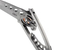 Couteau pliant CRKT Snap Lock 5102N manche acier 420J2 10,5cm