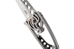 Couteau pliant CRKT Snap Lock 5102N manche acier 420J2 10,5cm