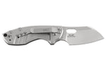 Couteau pliant CRKT Pilar 5311 manche acier inox 9cm