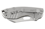 Couteau pliant CRKT Pilar 5311 manche acier inox 9cm