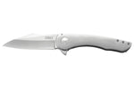 Couteau pliant CRKT Jettison 6130 manche acier inox 11,5cm