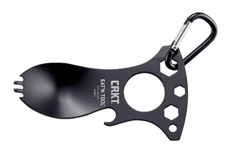 Outil multifonctions CRKT Eat'n Tool acier inox - Noir