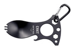 Outil multifonctions CRKT Eat'n Tool acier inox - Noir