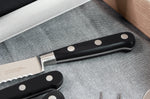 Mallette Sabatier Idéal Inox 100% forgés 7 couteaux fabrication française + 1 fourchette + 1 fusil