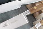 Mallette cuisinier Sabatier Perigord 7 couteaux fabrication française + 1 fusil