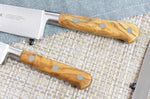 Mallette cuisinier Sabatier Provençao 5 couteaux fabrication française + 1 fusil