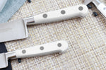 Mallette cuisine Sabatier Toque Blanche 5 couteaux fabrication française + 1 fusil