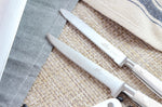 Mallette cuisine Sabatier Toque Blanche 5 couteaux fabrication française + 1 fusil