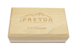 Pierre naturelle d'Arkansas Soft Arkansas RH PREYDA grain moyen/épais + coffret en bois