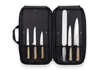 Mallette cuisine Sabatier Brocéliande 5 couteaux fabrication française + 1 fusil