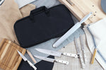 Mallette cuisine Sabatier Toque Blanche 5 couteaux fabrication française + 1 fusil