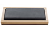 Pierre naturelle d'Arkansas Surgical Black Arkansas Stone RH PREYDA grain ultra-fin