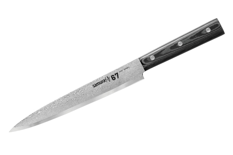 Couteau à trancher Samura Damascus 67 VG10 damas 19,5cm