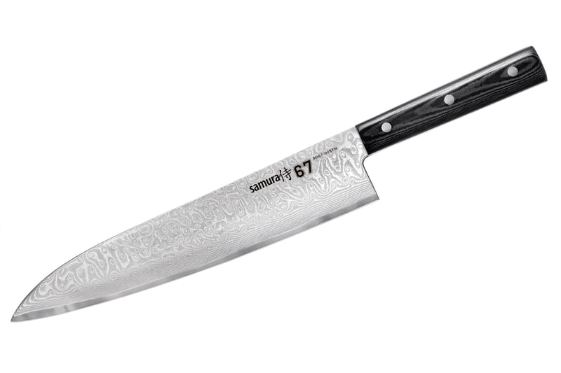 Couteau de chef Samura Damascus 67 VG10 damas 24cm