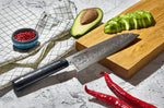 Couteau santoku Samura Damascus 67 VG10 damas 17,5cm