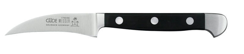 Couteau bec d'oiseau Güde Alpha 6cm en acier forgé