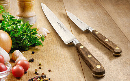 Coffret 2 couteaux Sabatier Perigord 100% forgés Office + Chef