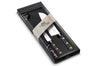 Coffret 2 couteaux Sabatier Idéal Inox rivets laiton Santoku 18cm + Office