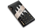 Coffret 3 couteaux Sabatier Idéal Inox rivets laiton Office + Universel + Mini Santoku