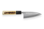 Couteau deba japonais artisanal Yoshihiro Jyosaku White 2 steel - 10.5 cm