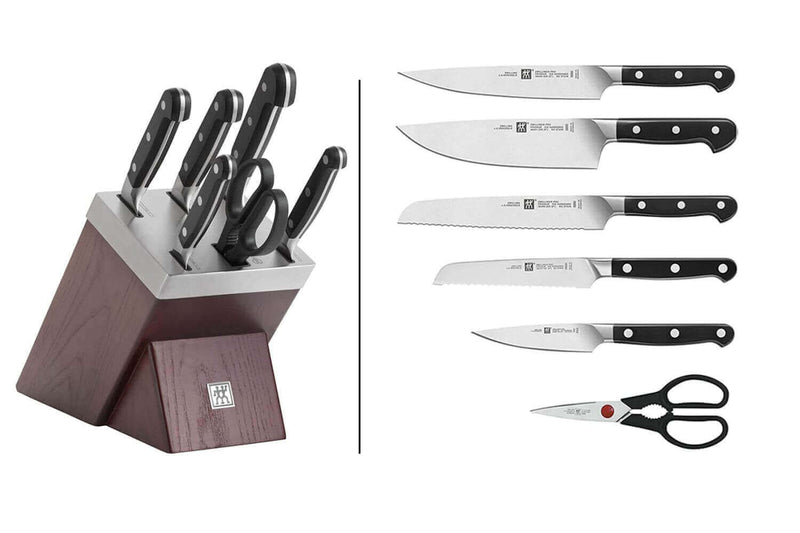 Bloc 6 pièces Zwilling Pro auto-affûtant KIS Technology