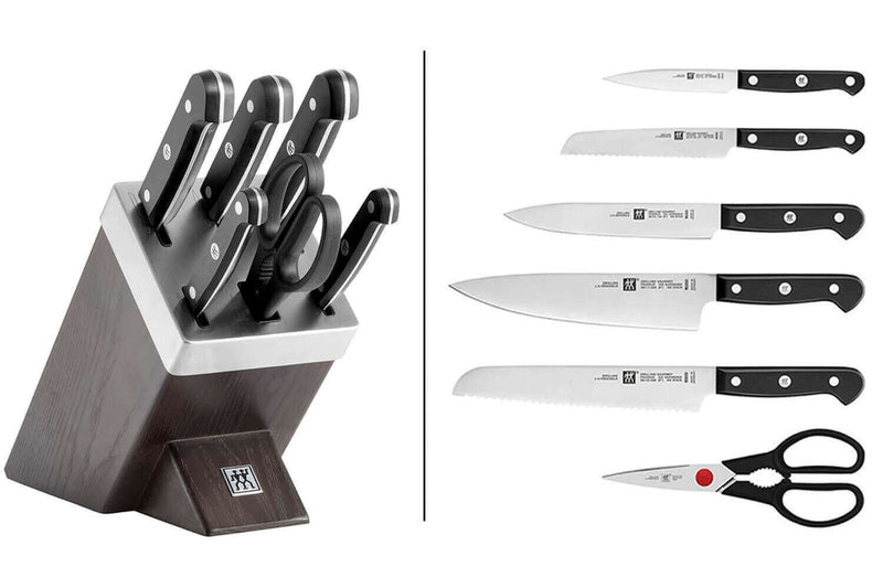 Bloc 6 pièces Zwilling Gourmet auto-affûtant