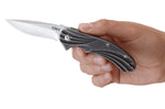 Couteau pliant CRKT Williwaw 6016 manche acier inox 10,5cm