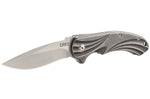 Couteau pliant CRKT Williwaw 6016 manche acier inox 10,5cm