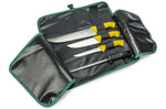 Trousse professionnelle de boucher 3 couteaux + 1 fusil Sanelli Skin