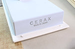 Pierre à aiguiser japonaise Suehiro Cerax céramique grains 1000 sur socle