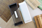 Pierre à aiguiser japonaise Suehiro Cerax céramique grains 320 sur socle