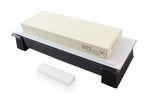 Pierre à aiguiser japonaise Suehiro Cerax céramique grains 3000 sur socle - Taille M