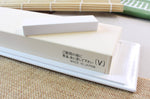 Pierre à aiguiser japonaise Suehiro Cerax céramique grains 3000 sur socle - Taille M