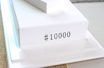 Pierre à aiguiser japonaise Suehiro Cerax céramique grains 10000 sur socle