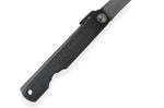 Couteau de poche Higonokami Kanetsune lame 7cm manche acier noir