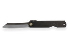 Couteau de poche Higonokami Kanetsune lame 7,5cm manche acier noir