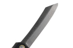 Couteau de poche Higonokami Kanetsune lame 7,5cm manche acier noir