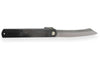 Couteau de poche Higonokami Kanetsune lame 9,5cm manche acier noir