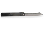 Couteau de poche Higonokami Kanetsune lame 9,5cm manche acier noir