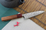 Couteau universel japonais artisanal Yoshimi Kato 12cm SG2 Damascus